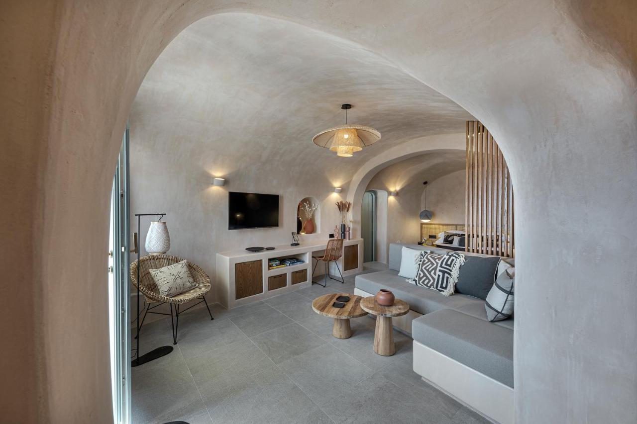 The Exotic Cave Suite Oía Exteriér fotografie